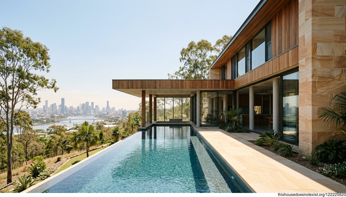 Modern Minimalist Industrial Brisbane Sandstone