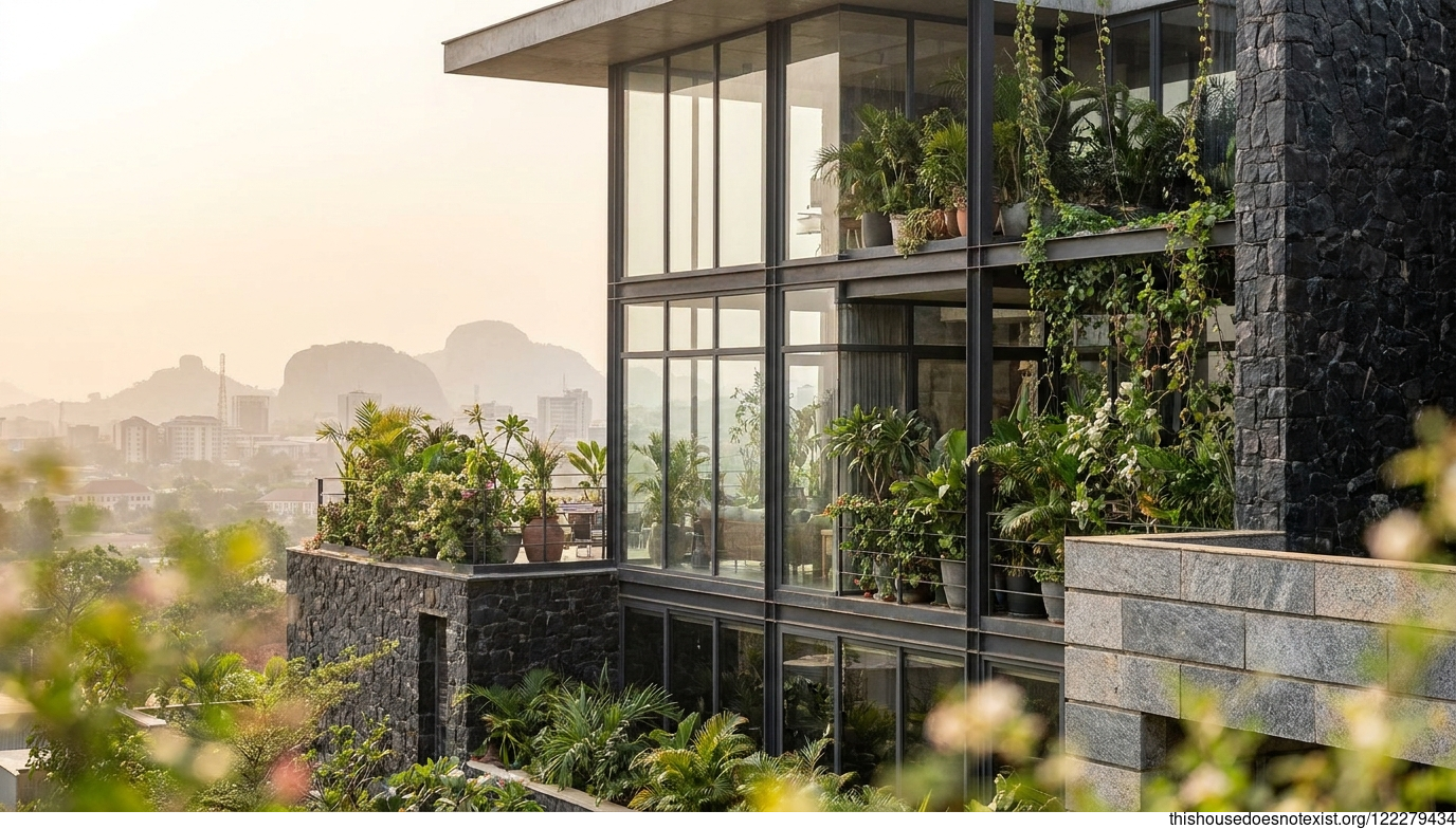 Scandinavian Granite Maximalism in Abuja