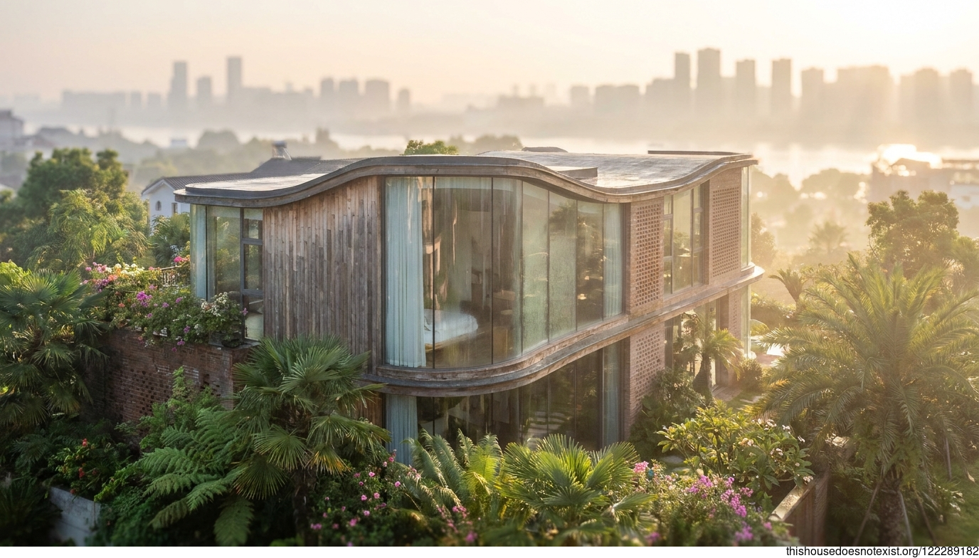 Tropical Maximalist Glass Curve in Zhangjiagang