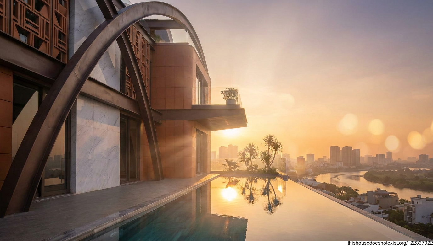 Sunset Over Vietnam