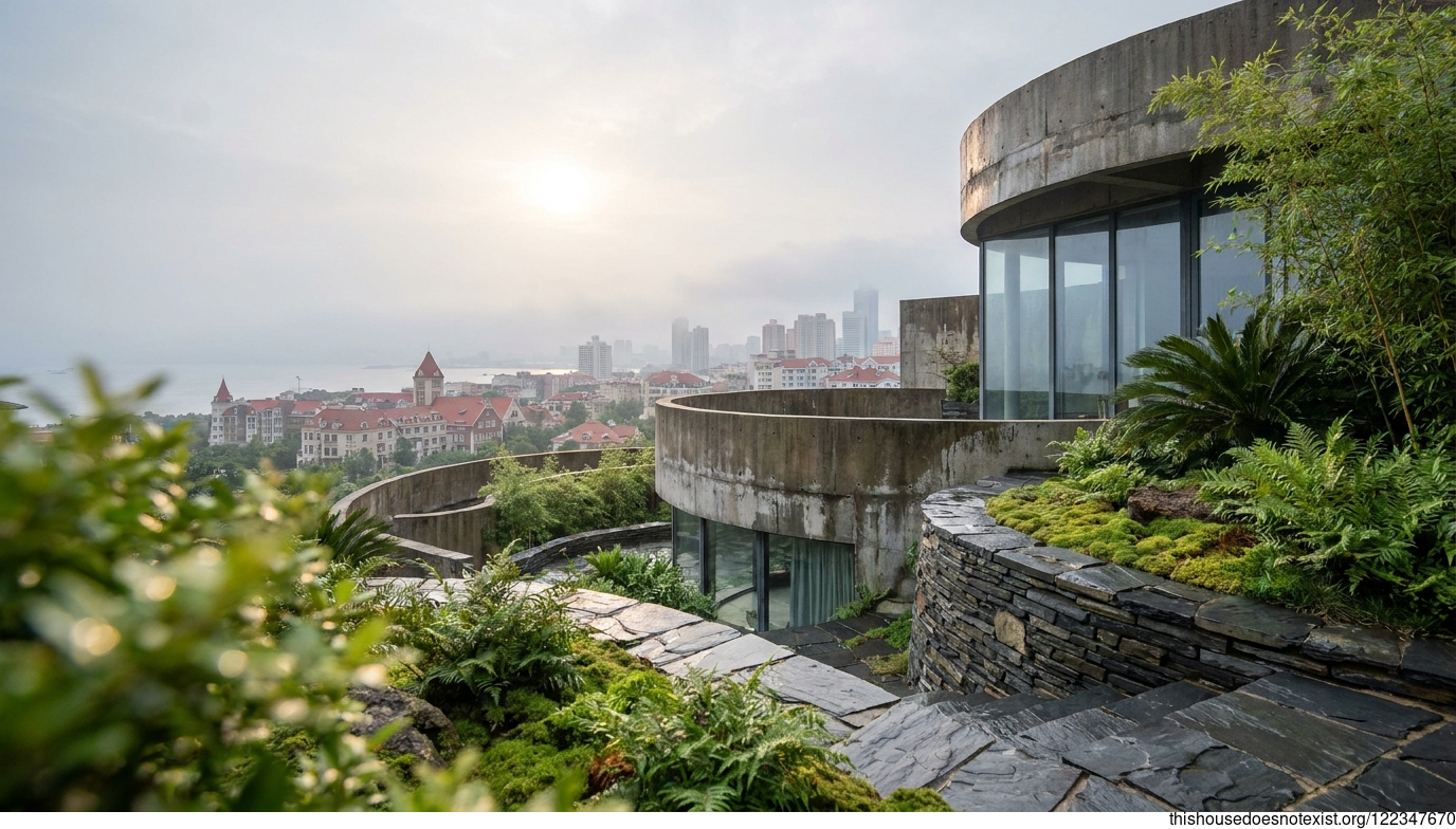 Concrete Circles in Qingdao