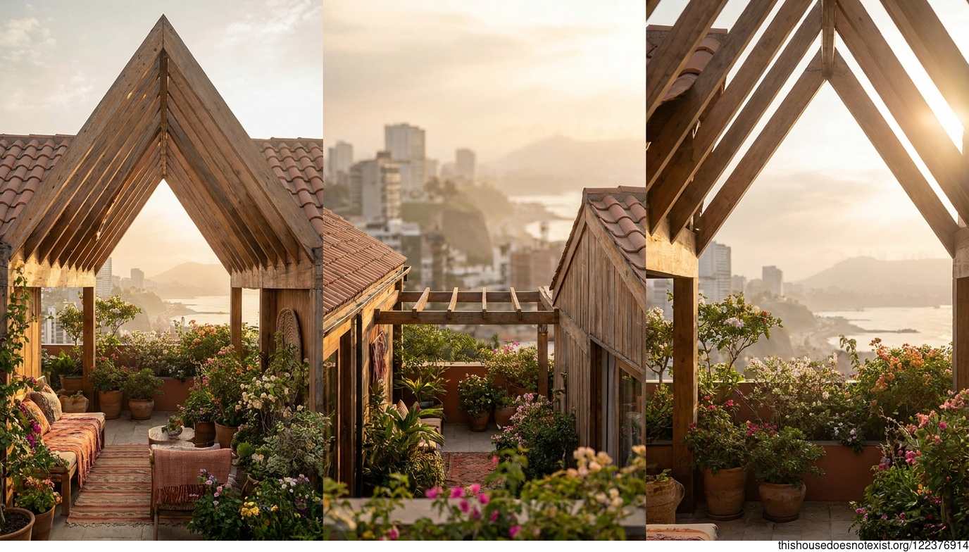Lima Sunset Geometry