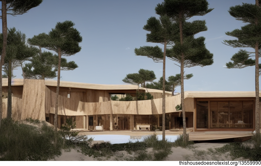 A Sustainable, Eco-Friendly Architecture that is Exposed, Curved, and Bamboo