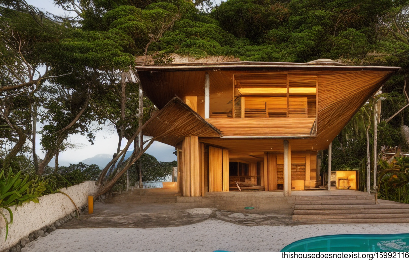 Rio de Janeiro's Most Beautiful Modern Architecture Home with Sunset Beach Views