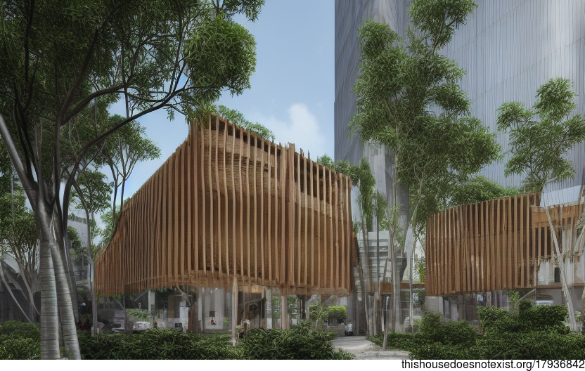 A Sustainable and Eco-Friendly Office Exterior in Singapore