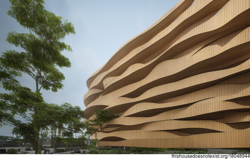 A modern take on sustainable architecture in Singapore – featuring eco-friendly office buildings made from bamboo and wood