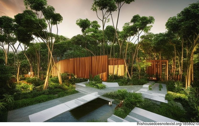Sustainable, eco-friendly architecture in Singapore designed to be modern, stylish, and comfortable