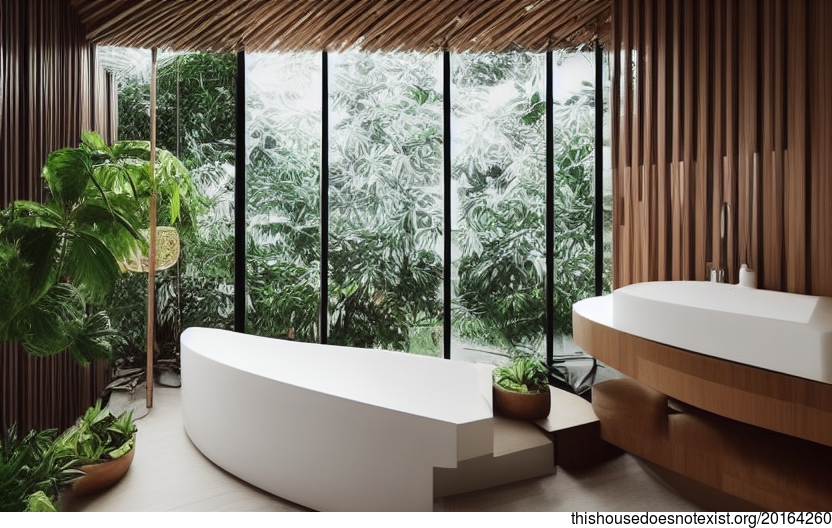 Bathroom design in Bangkok, Thailand with modern and sustainable elements