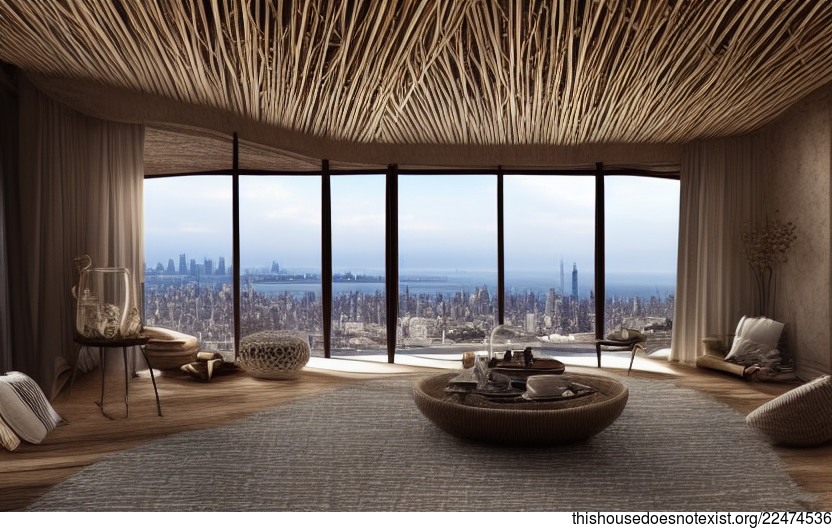 A New York City Home with a View