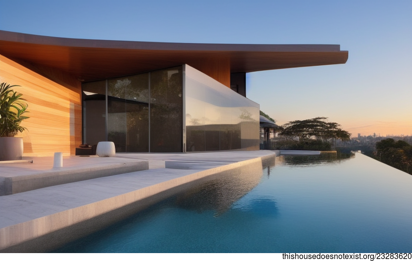 A Modernist Home in São Paulo, Brazil with an Infinity Pool and Spectacular Views