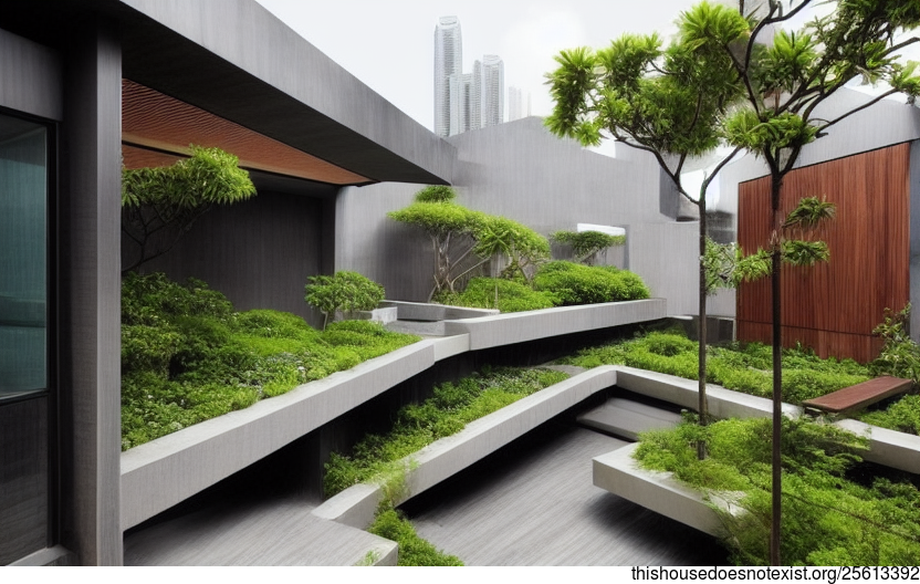A Black Stone Oasis in Hong Kong