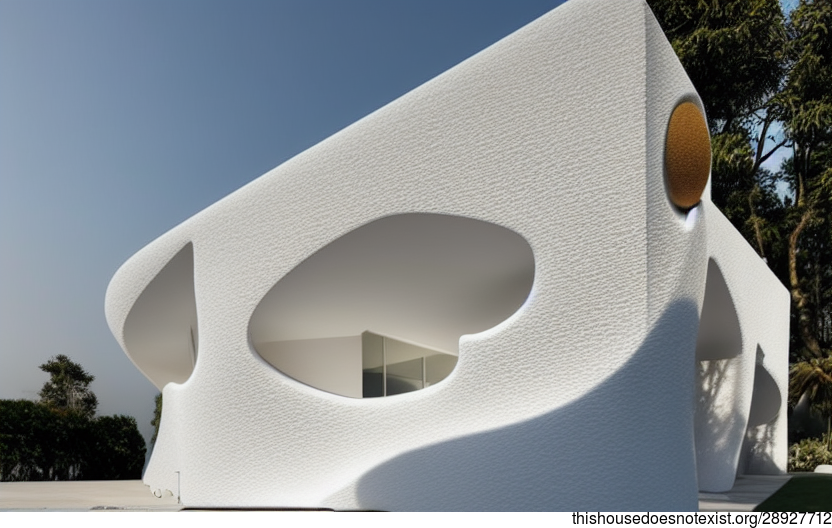 A Modern, Biology-Inspired Home With a Stunning Beach View in Shanghai, China