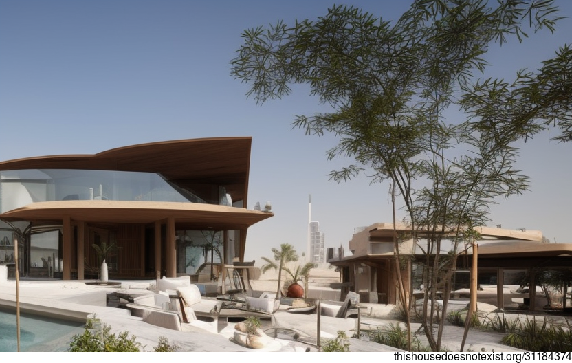 Riyadh Modern House With Beach Sunset View