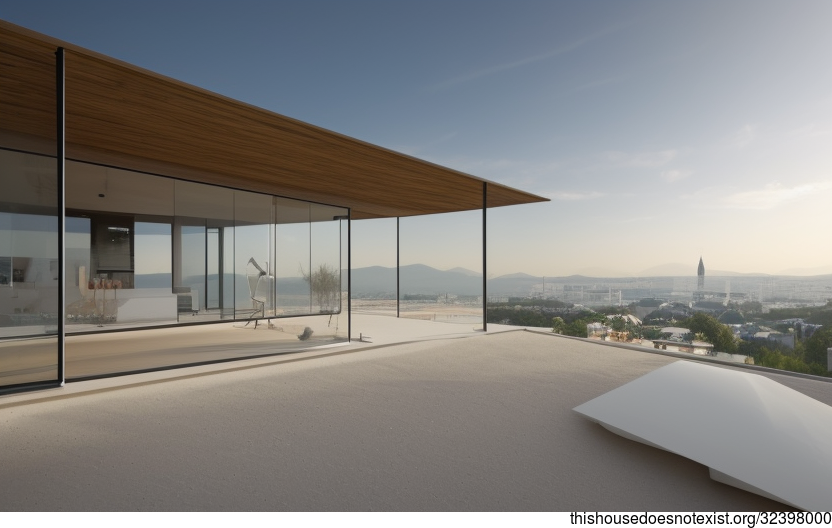 A Modern Beach House in Vienna with a View of the City