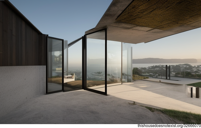 A Modern Home with an Unobstructed View