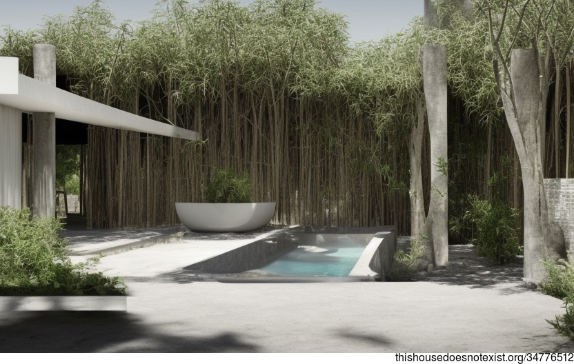 A Minimalist Home with Exposed Bamboo, Bejuca, and Meandering Vines