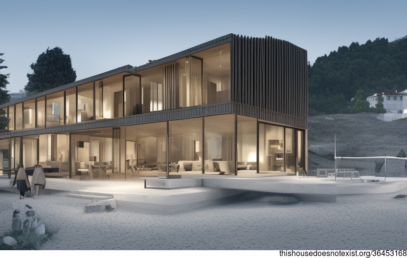 A Modern Architecture Home with a View of Zurich, Switzerland