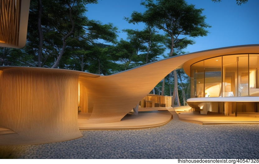 A Modern Tokyo Beach House with an Infinity Pool and a View of the Tokyo skyline