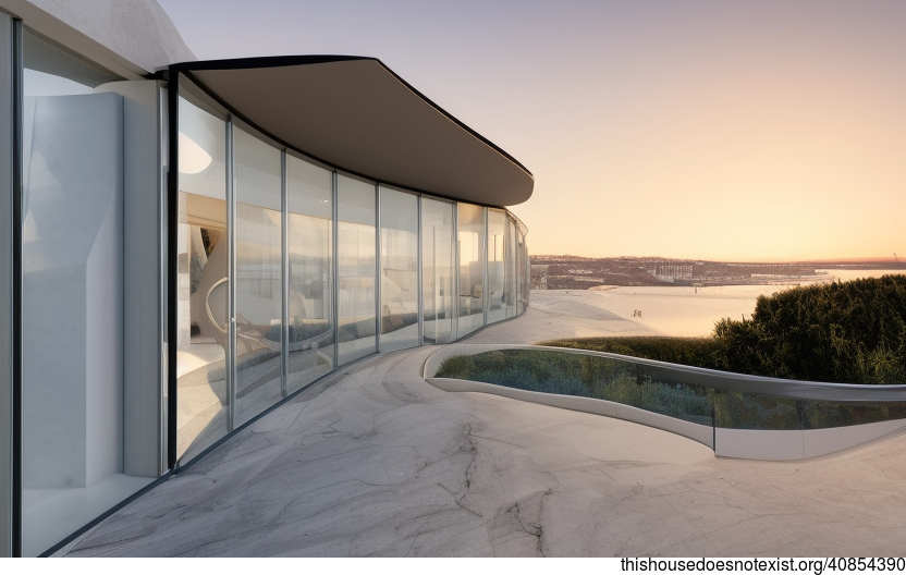 A Modern Masterpiece with Unobstructed Views of the Ocean