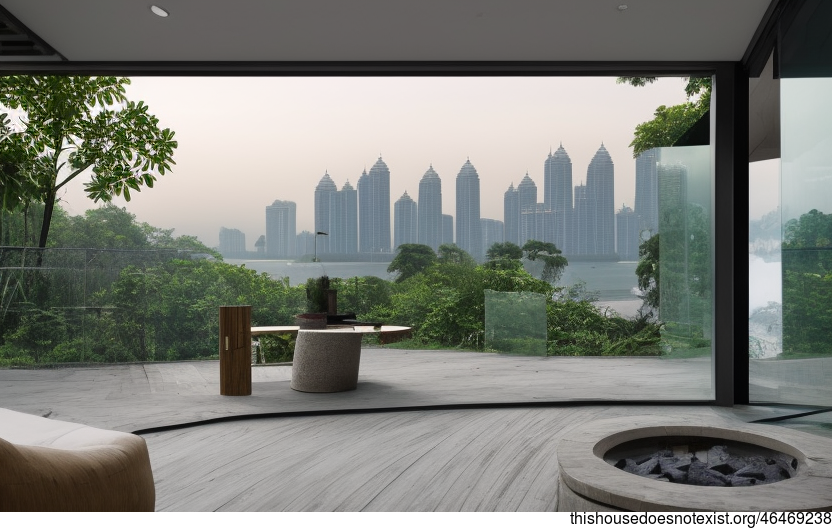 An Eco-Friendly Home with a View