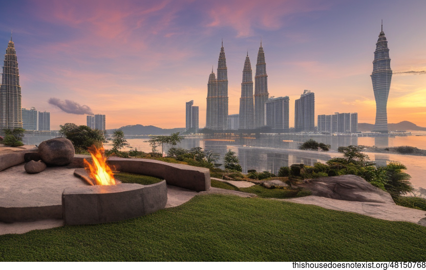 The Beach Sunset Kuala Lumpur, Malaysia