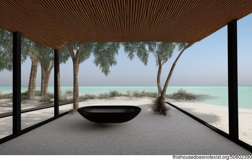 A Modern Dubai Beach House with a View