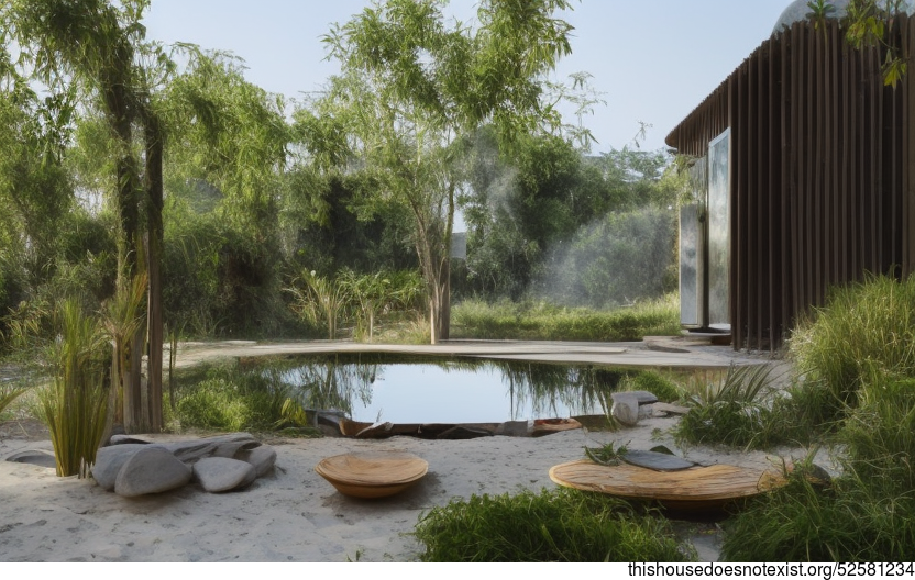 A Modern, Eco-Friendly, and Minimalist House on the Beach in Beijing, China