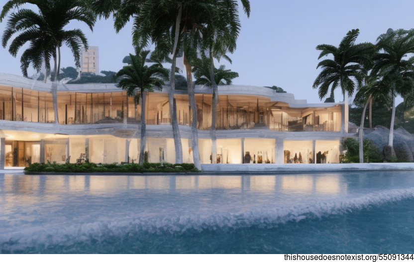 A Traditional Maximalist House With a View