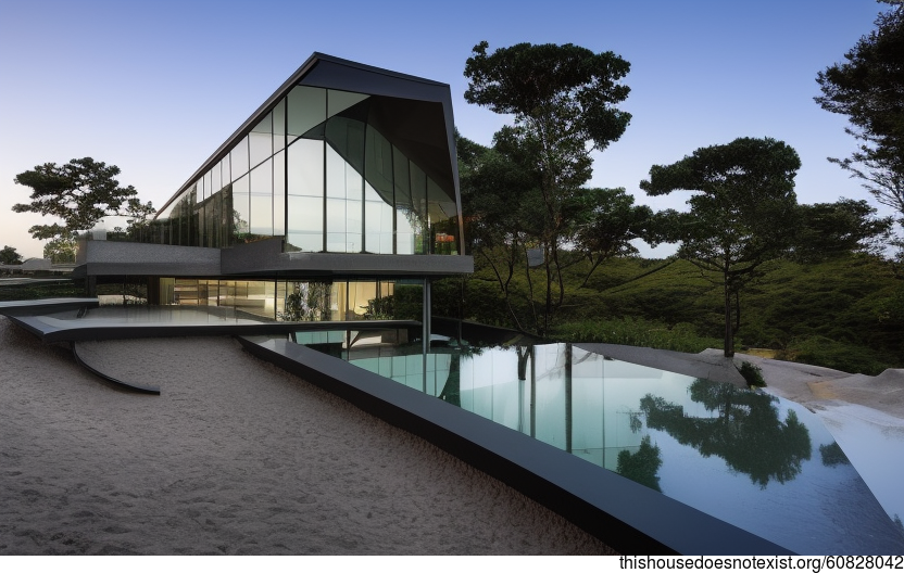 The Glass and Stone House in Seoul, South Korea