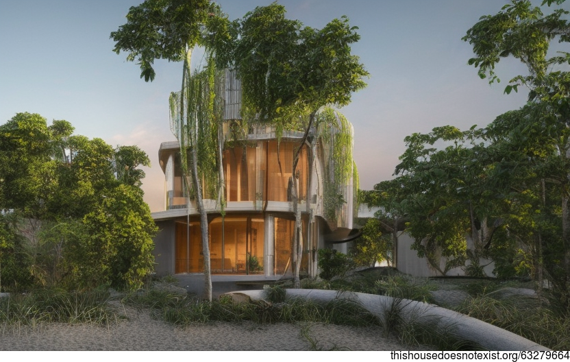 An Eco-Friendly Home with a Stunning View