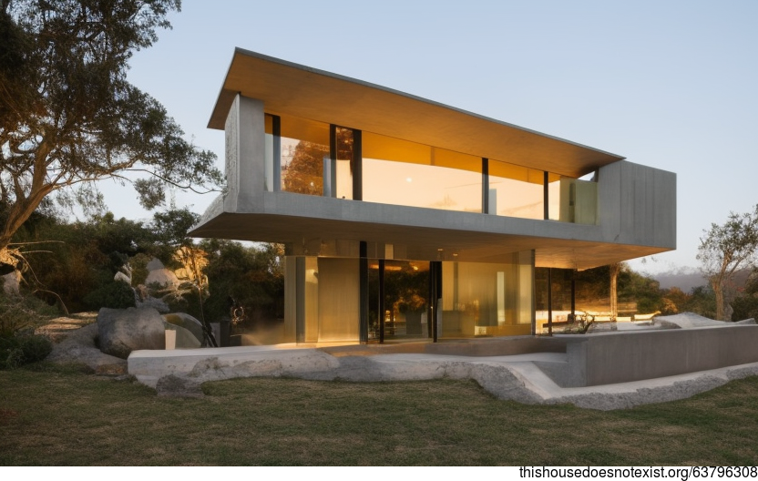 A Modern, Eco-Friendly Minimalist House With an Unobstructed View of the Beach