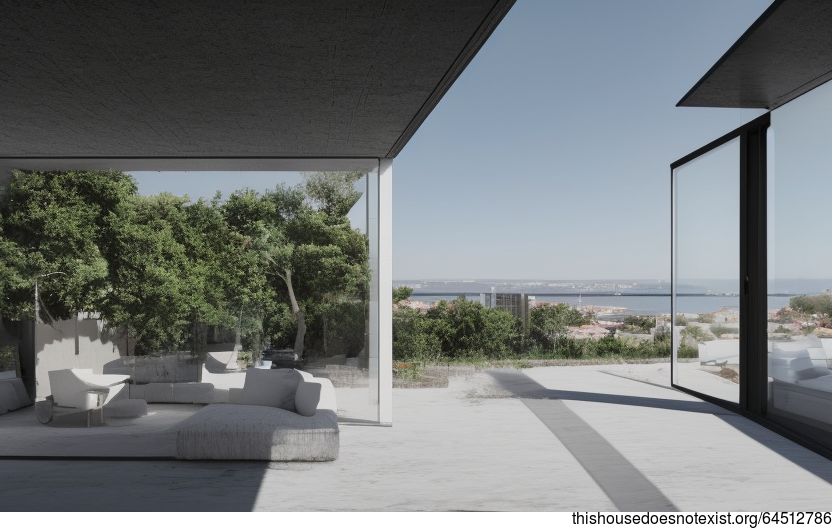 A Modern Beach House in Lisbon, Portugal with Spectacular Views