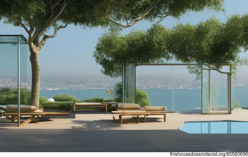 An Eco-Friendly, Minimalist Garden in Istanbul, Turkey
