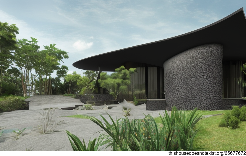 A Modern, Eco-Friendly Home with an Expansive View of Kuala Lumpur