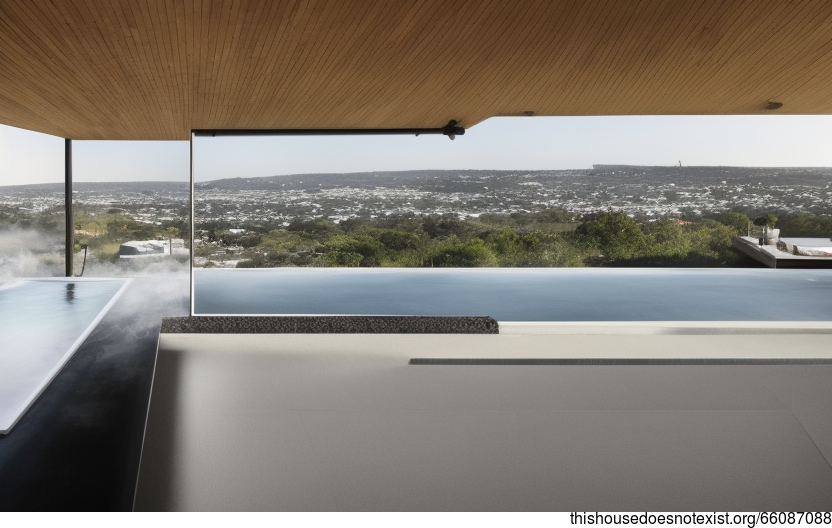 Eco-friendly, minimalist house with stunning views of Johannesburg, South Africa