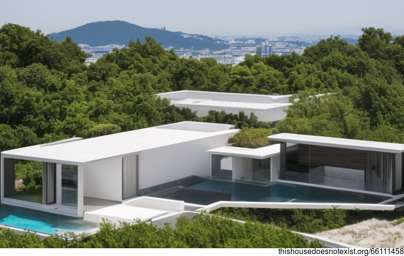 A Modern, Minimalist Home with an Unbeatable View