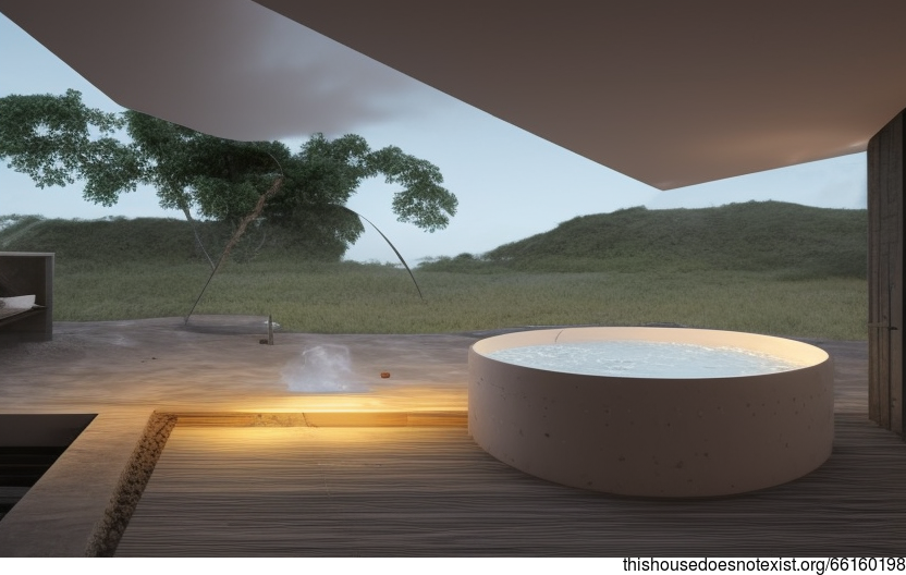 A Modern Manila Home With a Beachfront View and a Steamy Hot Jacuzzi