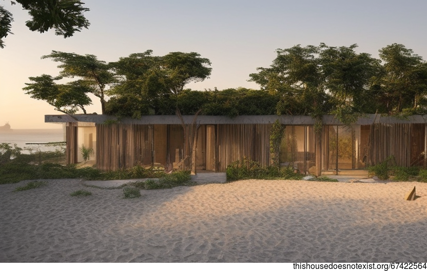 A Modern, Eco-Friendly Home With an Unobstructed View of the Sunset in Mumbai, India