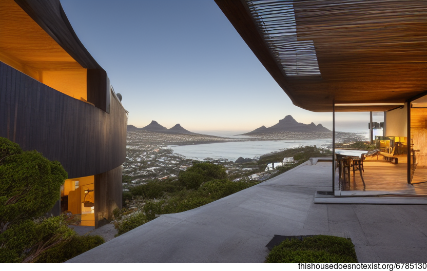 Cape Town's Most Unique and Expressive Modern Architecture Homes, Curved, Bamboo and Stone Houses Designed to Stand Out From the Rest