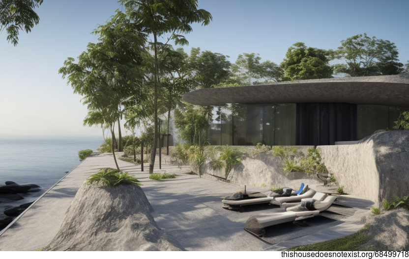 A Modern Home with an Unobstructed View