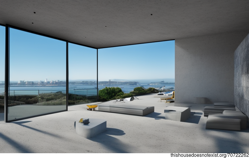 A Glass and Stone House With an Infinity Pool and Breathtaking Views