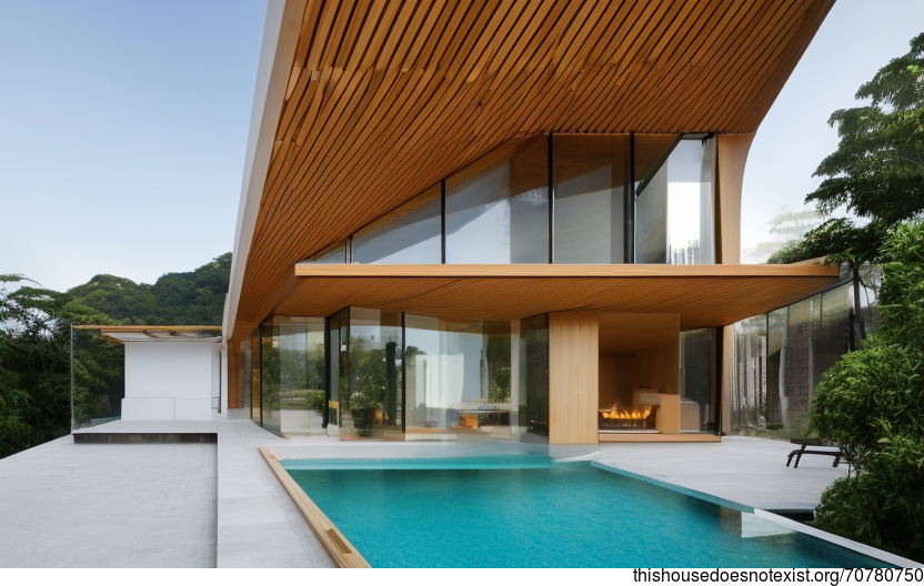 A Modern Beach House in Hong Kong With Exposed Bamboo, Glass, and Timber

This modern beach house in Hong Kong was designed with an exposed polished bamboo, glass, and timber exterior