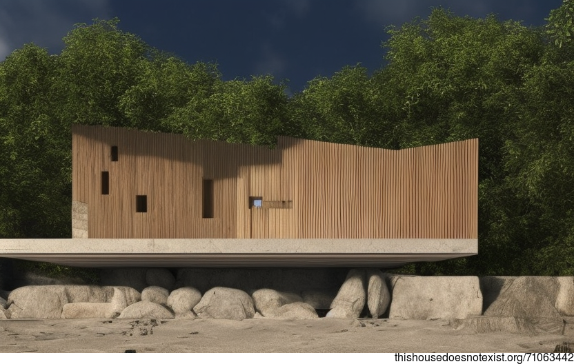 Frankfurt's Modern Beach House