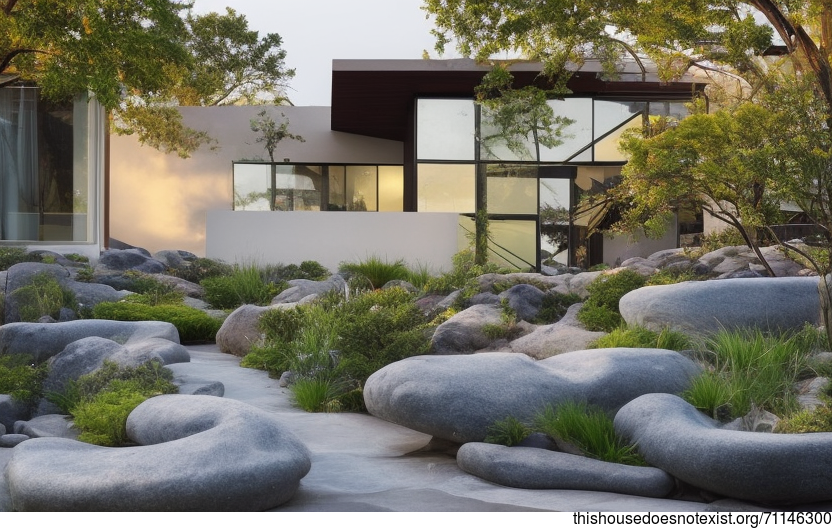 A New York City Home with a Modern Beach Sunset View