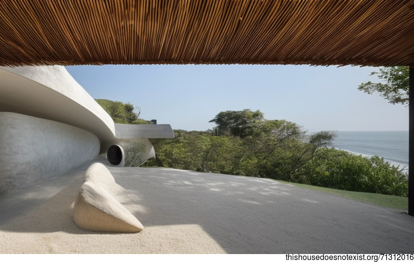 A Modern Minimalist House on the Beach in Mexico City