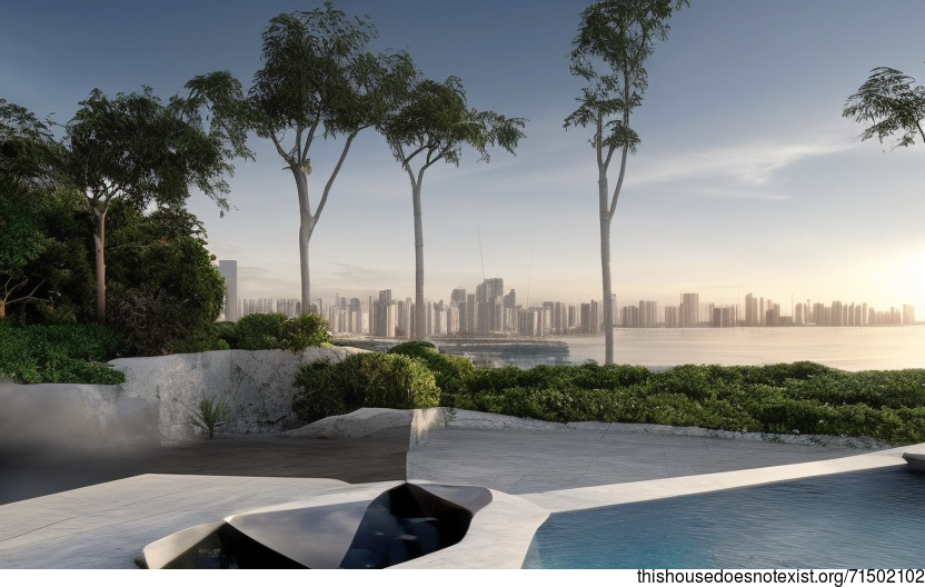 A Modern Oasis Designed for Relaxation and Uninterrupted Views