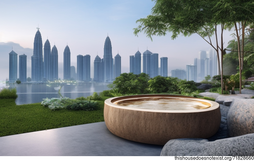 Eco-friendly Garden Exterior in Kuala Lumpur, Malaysia