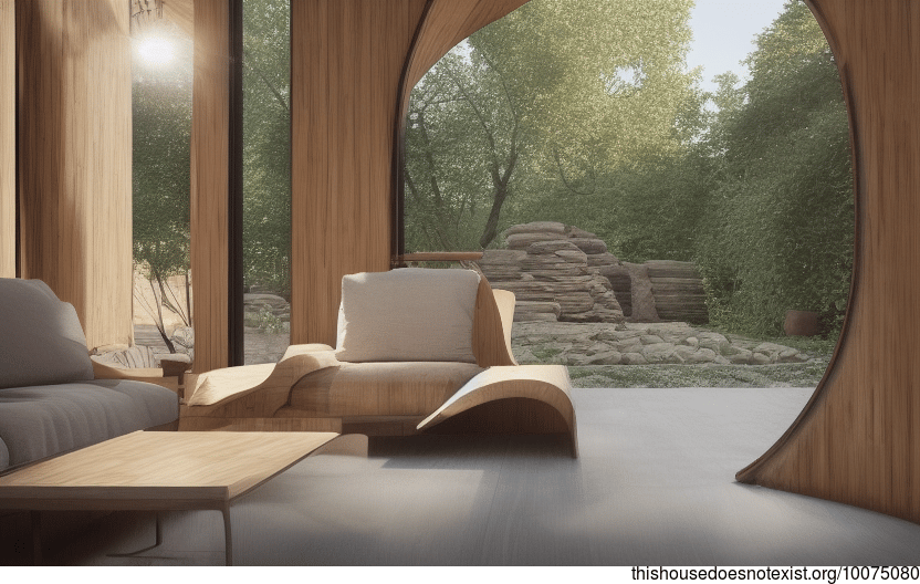 A Sunset Oasis of Wood, Stone, and Bamboo

This small house in Nijmegen, Netherlands, was designed with a beautiful sunset in mind