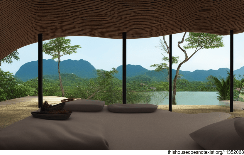 A Modern, Sustainable Home in Thailand that's Built with Exposed Wood