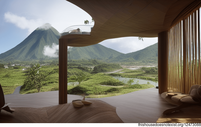 A Modern Home in Ecuador That Is Built Using Traditional Materials and